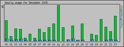 Hourly usage