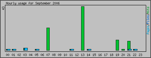 Hourly usage