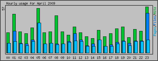 Hourly usage