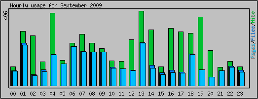 Hourly usage