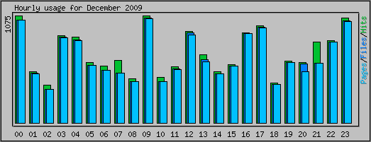 Hourly usage