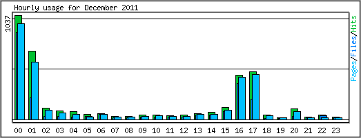 Hourly usage