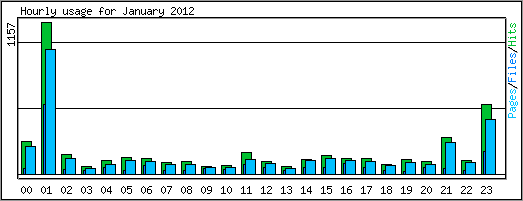 Hourly usage