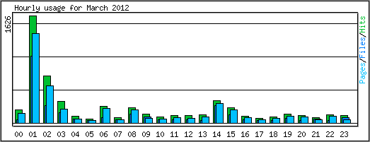 Hourly usage