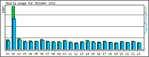 Hourly usage