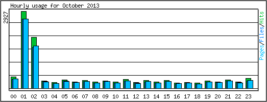 Hourly usage