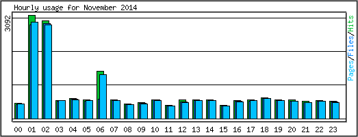 Hourly usage