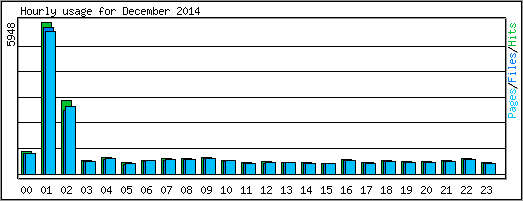 Hourly usage