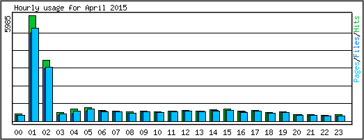 Hourly usage