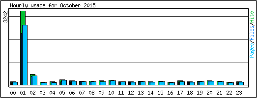 Hourly usage