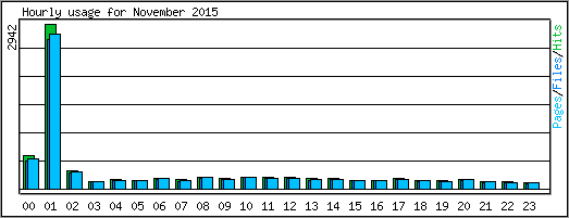 Hourly usage