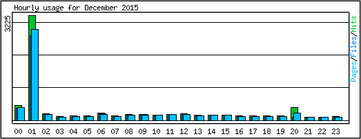 Hourly usage