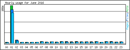 Hourly usage