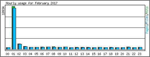 Hourly usage