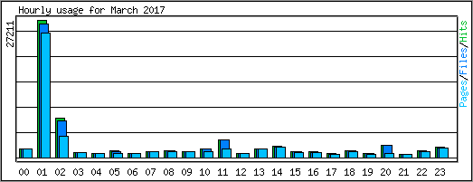 Hourly usage