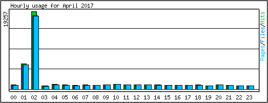 Hourly usage