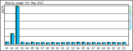 Hourly usage