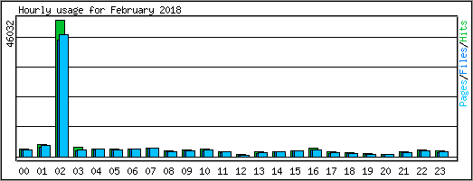 Hourly usage